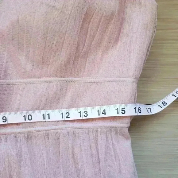 Jenny Yoo Kaelyn Long Bridesmaid Dress in whipped Apricot size 12 NWT - Picture 8 of 10